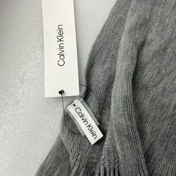 Calvin Klein Gray Scarf - Picture 3 of 5